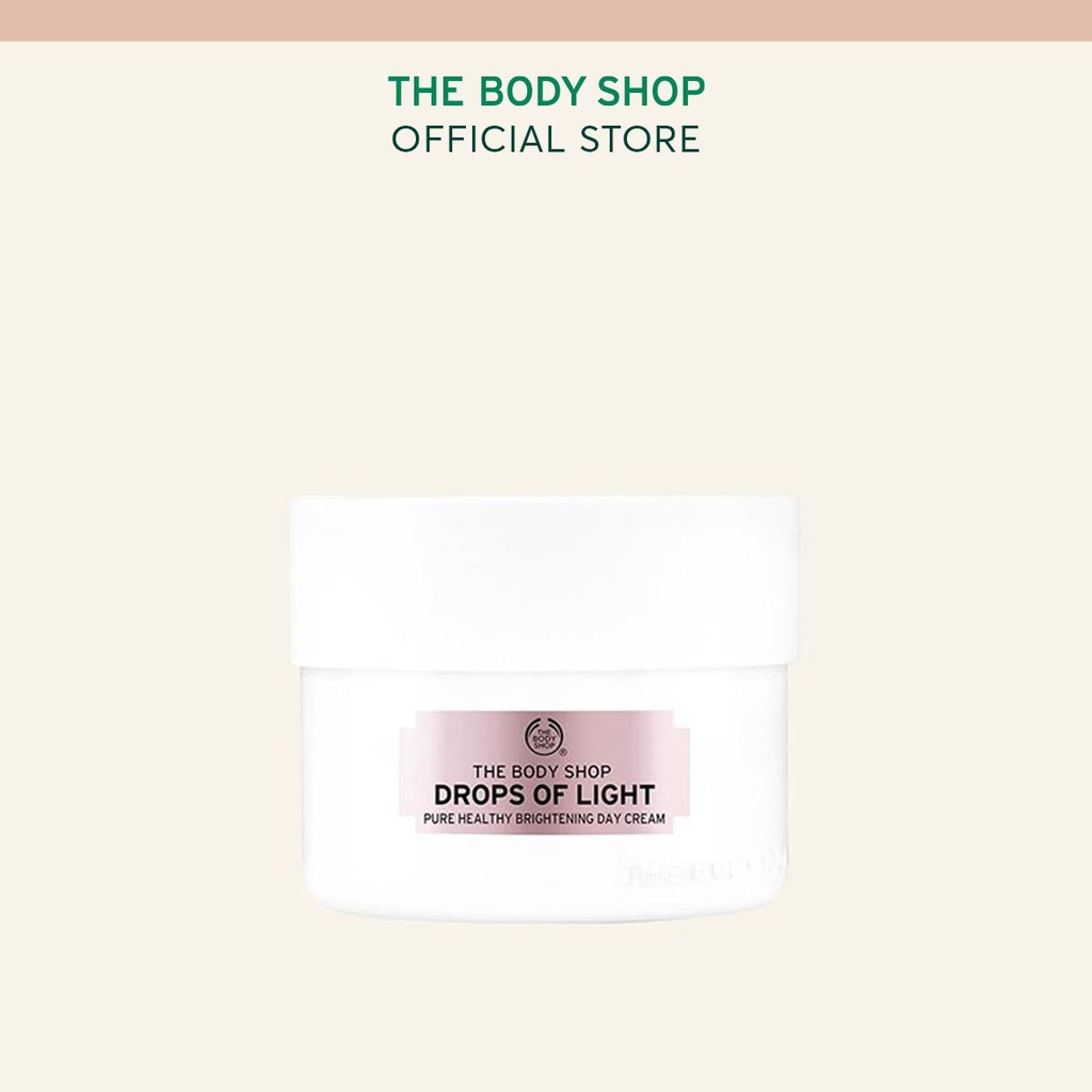 Kem dưỡng ban ngày The Body Shop Drops Of Light™ pure healthy brightening day cream 50ml - 55056