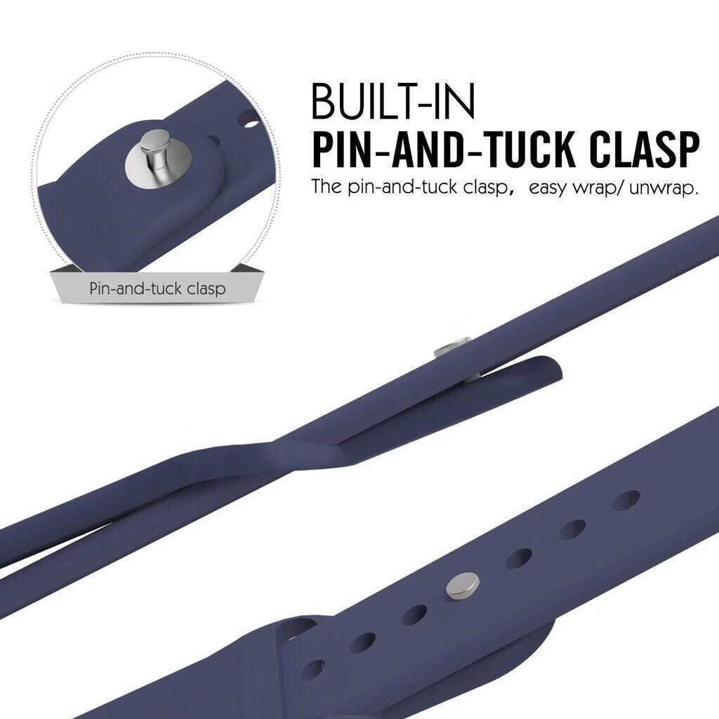 Dây Đeo Thể Thao Silicone Mềm Cho Đồng Hồ apple watch 42mm 38mm Series 4 3 2 1 4 3 2 1