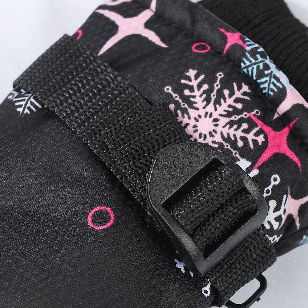 1 Đôi Găng Tay Trượt Tuyết Chống Thấm Nước Họa Tiết Hoạt Hình Dành Cho Bé