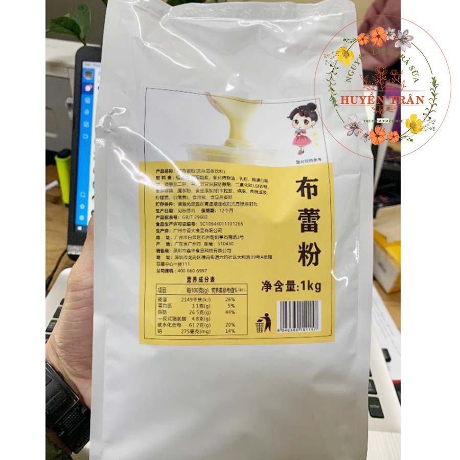 Bột Kem Trứng Gói 1kg Làm Trà Sữa Kem Trứng Cháy - Milkfoam Váng Sữa Kem Trứng - Trà Sữa Kem Trứng Nướng