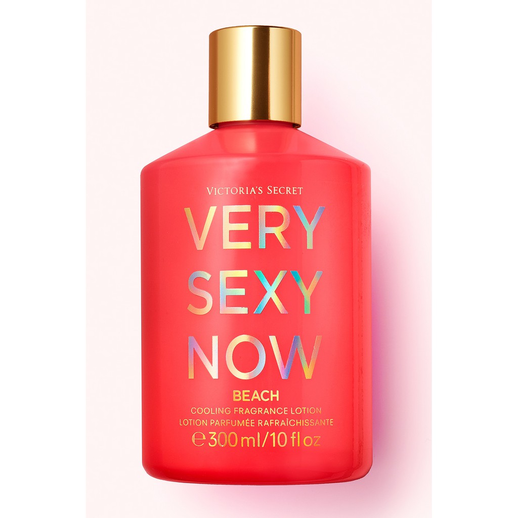 Dưỡng thể cao cấp giữ ẩm da Victoria's Secret Very Sexy Now Beach cooling fragrance lotion 300ml (Mỹ)