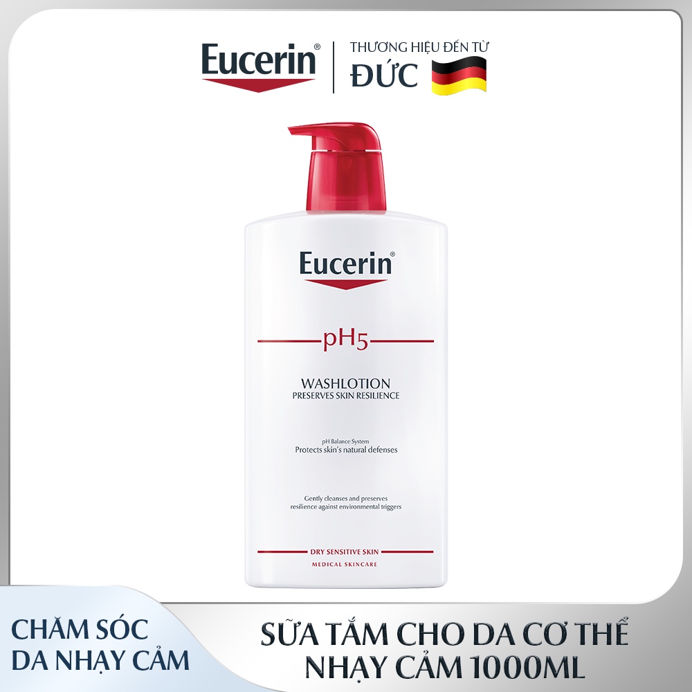 ✅[Chính Hãng] Sữa Tắm EUCERIN PH5 WASHLOTION Cho Da Nhạy Cảm Gel