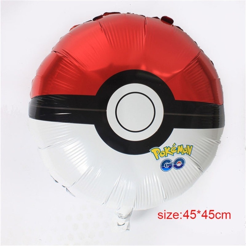 Bong Bóng Lá Nhôm 18 Inch Hình Pikachu Đáng Yêu