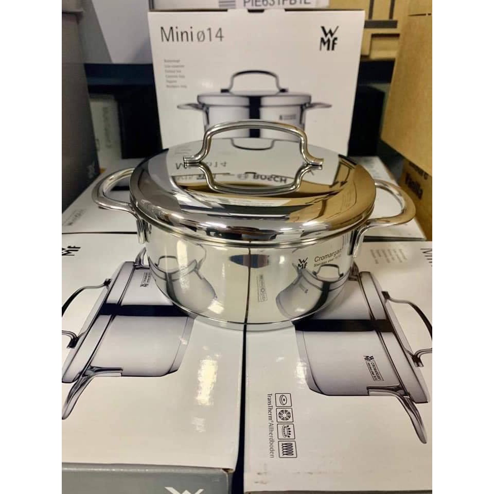 [NHẬP ĐỨC] Nồi mini WMF phi 14cm có vung inox