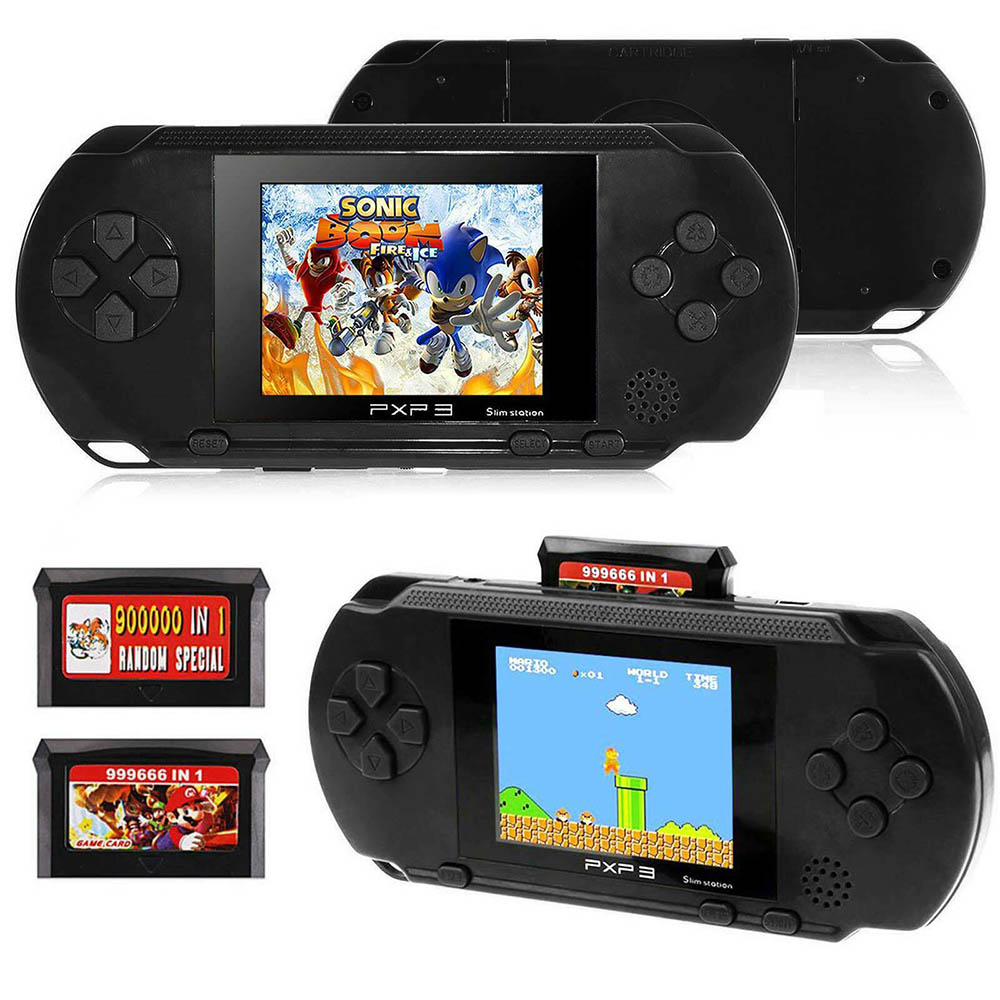 Máy chơi game Pxp 3 16 Bit 150 + trò chơi cầm tay cho bé