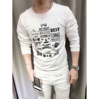 Áo thun tay dài hot hot nam