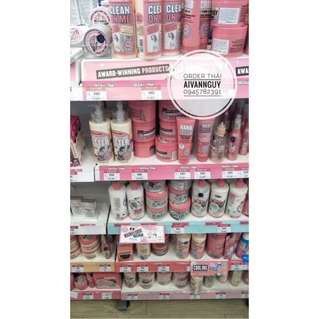 [CÓ SẴN] Tẩy tế bào chết cho cơ thể Soap And Glory