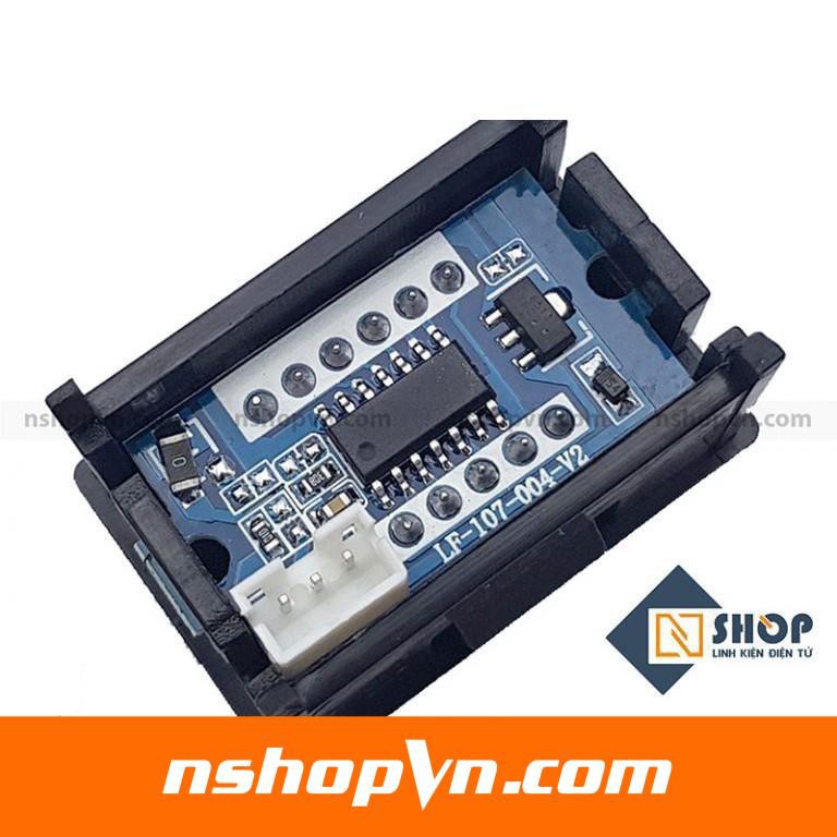 Đồng hồ đo điện áp 3 dây 100VDC Xanh lá, xanh dương, đỏ, vàng, trắng