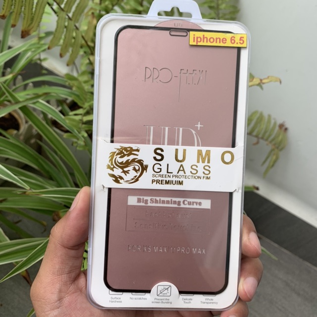 Kính cường lực PRO Flexi SUMO HD Premiuim FULL màn hình cho iPhone