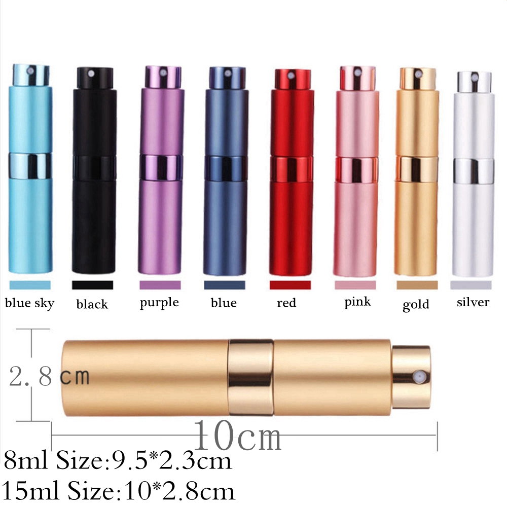 Chai Xịt Nước Hoa Mini 8/15ml Tiện Dụng Cho Du Lịch