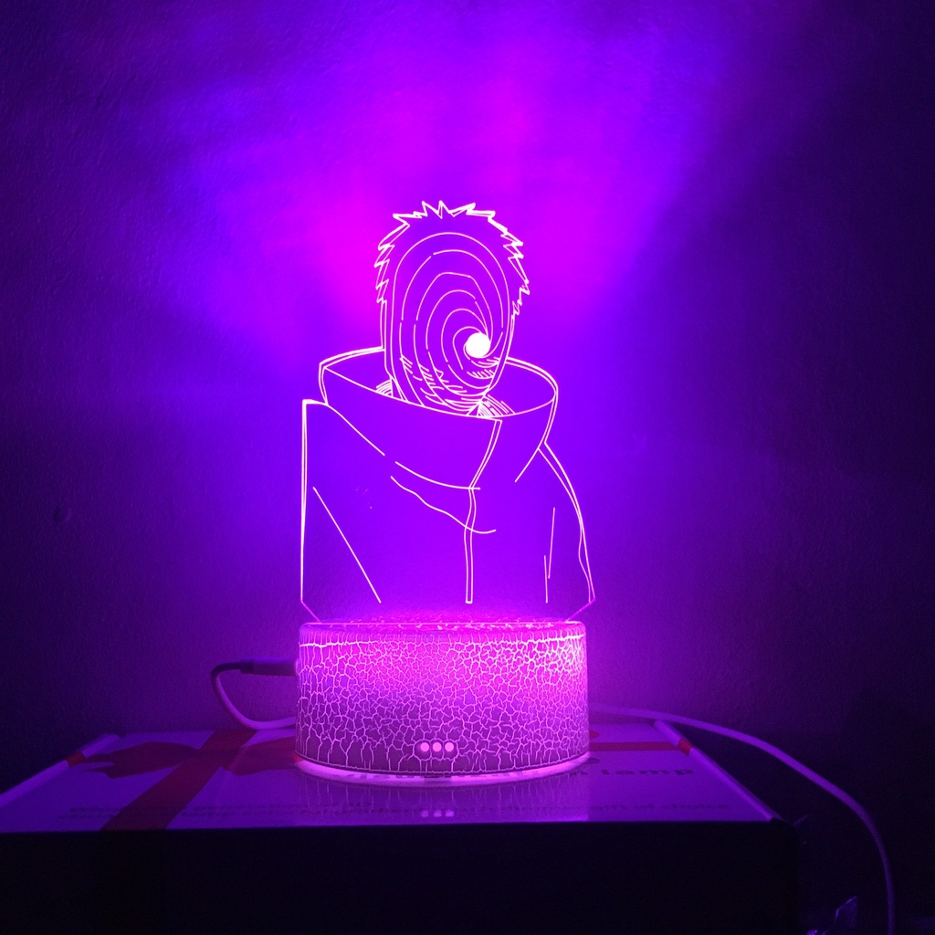 Đèn led trang trí phòng ngủ phòng khách mô hình nhân vật phim Naruto siêu độc lạ quà tặng sinh nhật đẹp ý nghĩa