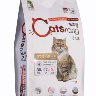 Thức ăn dạng hạt cho mèo Catsrang 3kg