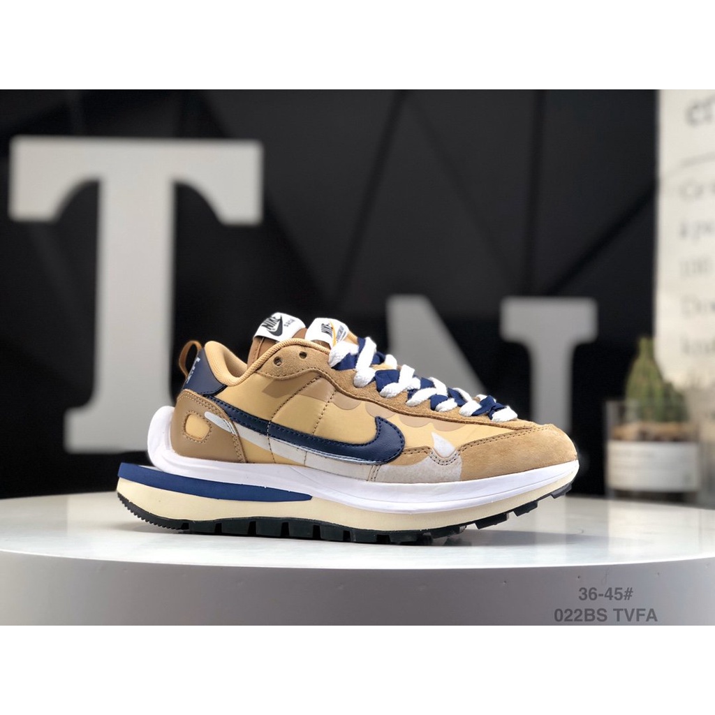 Giày Chạy Bộ Sacai X NK vaporWaffle Cỡ 36-45