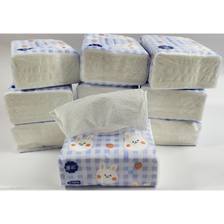 Bịch khăn giấy ăn 4 lớp 176 tờ/gói hình thỏ trắng siêu mịn, siêu dai - nội địa trung - thùng 40 gói