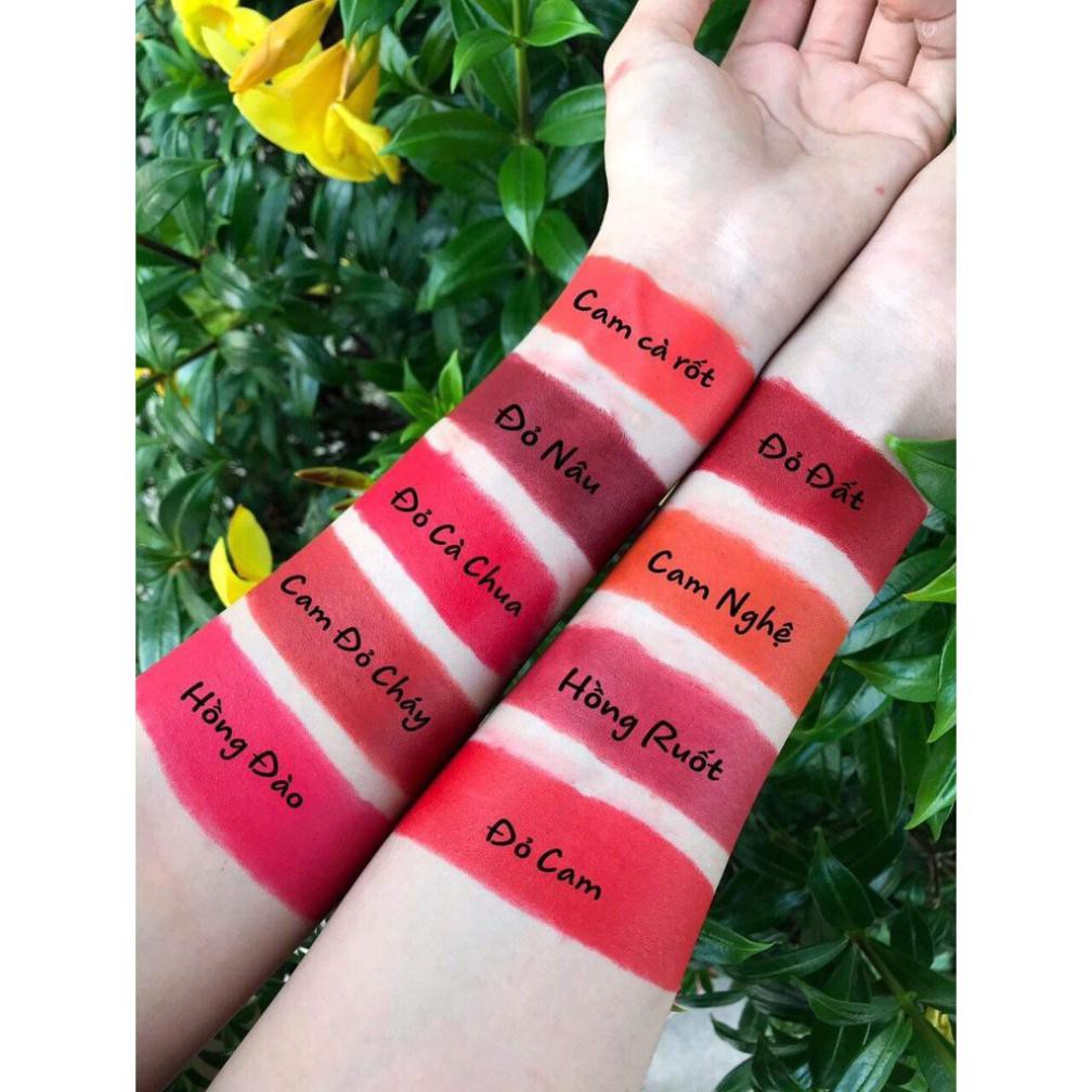 [Đỏ Cà Chua ] Son  Sáp Phủ Phấn Dolly Không Chì Màu Đỏ Cà Chua | BigBuy360 - bigbuy360.vn