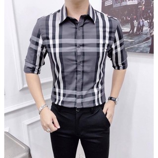 [SIÊU ĐẸP]💥Áo sơ mi nam hàn quốc dài tay họa tiết cao cấp thời trang siêu đẹp