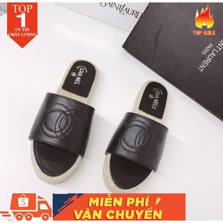 Sale xả hàng dép một bản đế cói siêu sôc