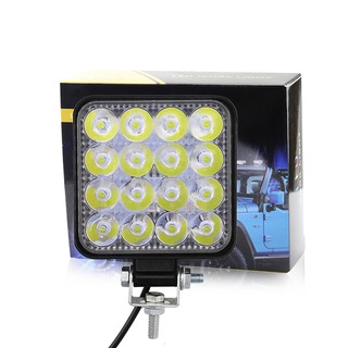 Đèn Led Hình Vuông 48w 12v 24v