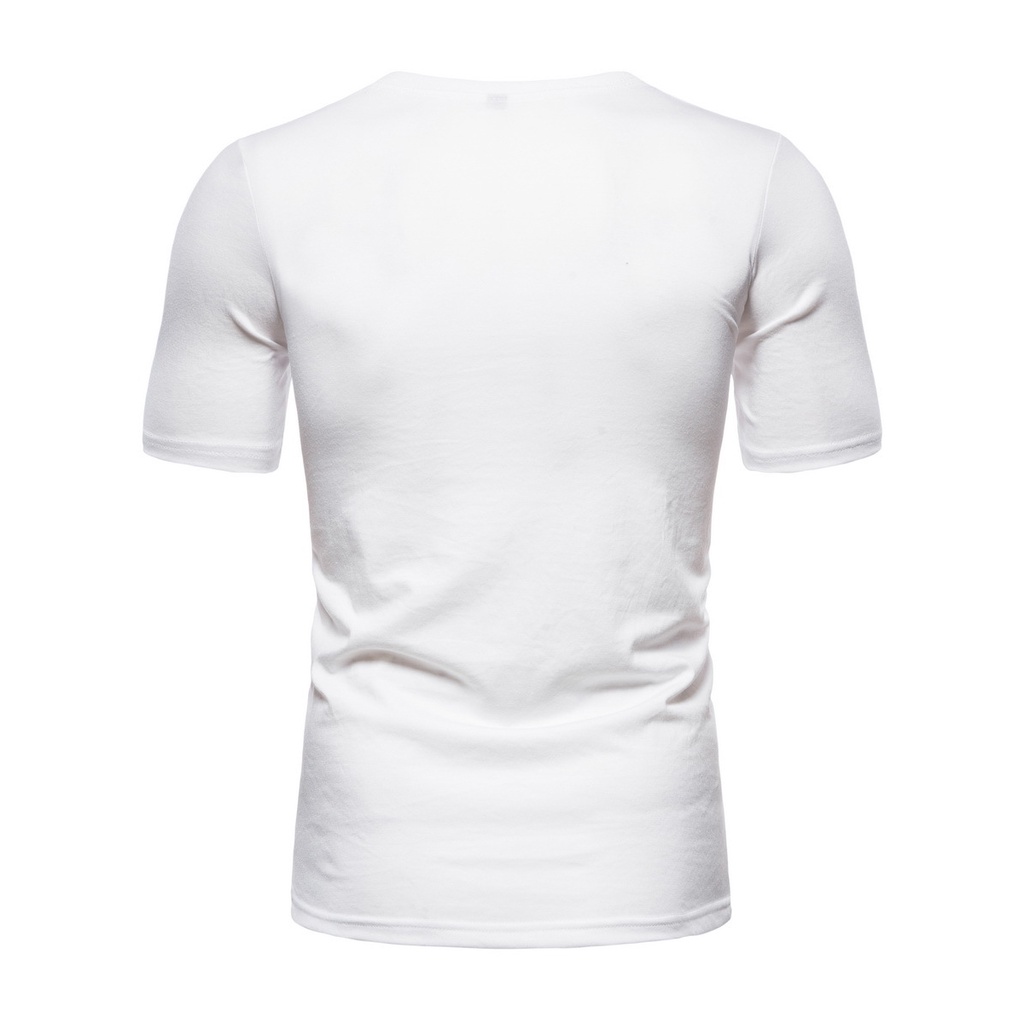 Áo Thun Nam Trơn Màu Tay Ngắn Kiểu Dáng Basic Thời Trang Chất Thun Mềm Mại Thoáng Mát Zenkocs3 TOP NAM 006