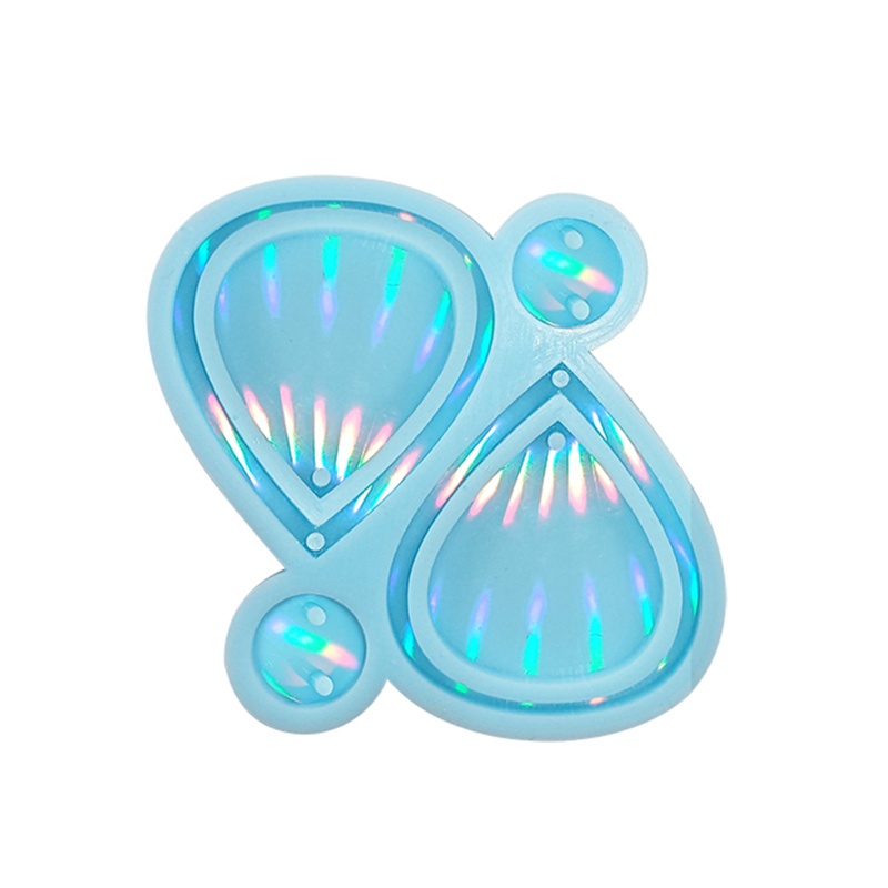 Khuôn Silicone Làm Móc Khóa Hình Bóng Đèn DIY