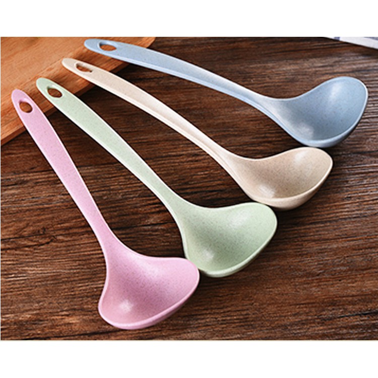 Thìa/ Vá Múc Canh Lúa Mạch Bản Lớn 24x8cm B044