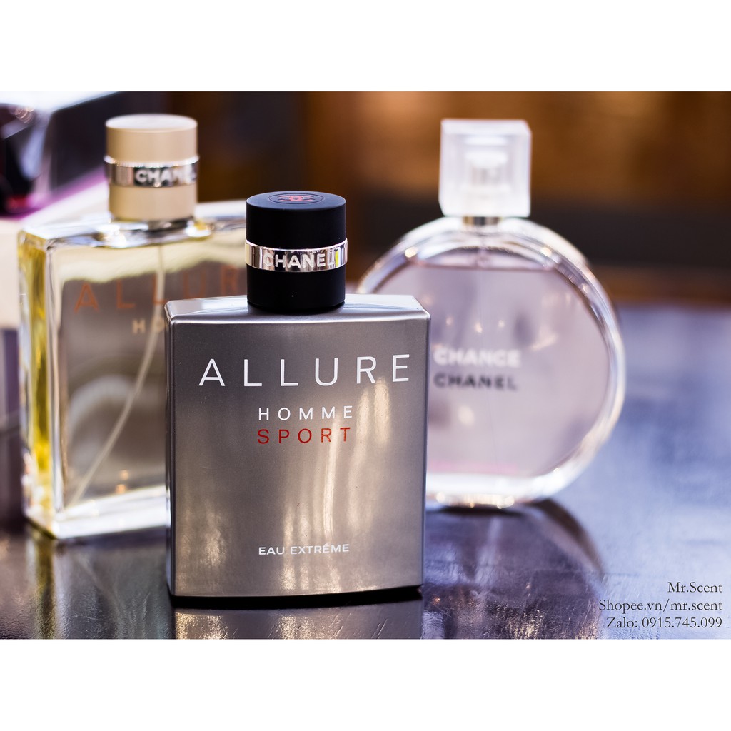 Mẫu Thử Nước Hoa ALLURE HOMME SPORT EAU EXTREME - nước hoa nam chính hãng - Mùi nam tính, sang trọng