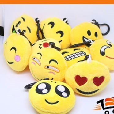 Móc Khoá Icon Cảm Xúc Mặt Cười Nhồi Bông-Móc khóa icon mặt cười nhồi bông-Móc khóa icon đáng yêu