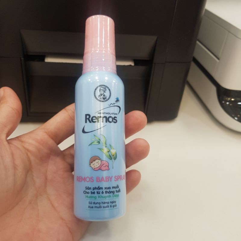 Remos spray 60 ml - Sản phẩm xua muỗi từ 6 tháng
