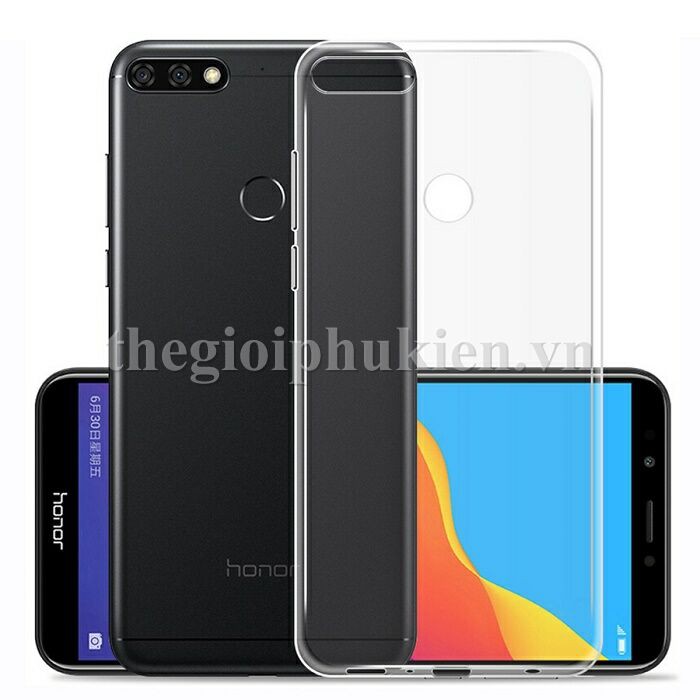 Ốp lưng silicon dẻo trong suốt Huawei Y7 Prime 2017, Y7 Pro 2018, Honor 7C, Y7 Pro 2019