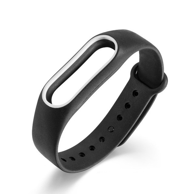 Dây Đeo Silicone Cho Đồng Hồ Thông Minh Xiaomi Mi Band 2 Miband 2