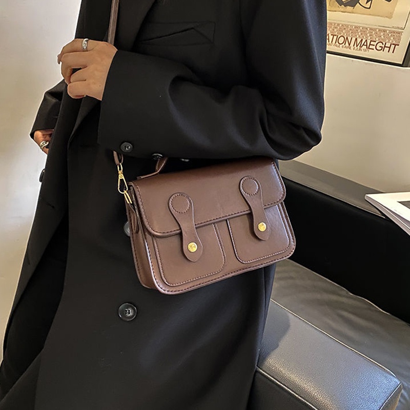 Túi đeo chéo IELGY màu sắc thời trang phong cách Hàn Quốc cho nữ