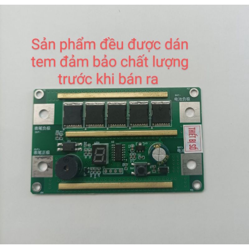 Mạch hàn cell pin 12v, 5 fet, 300A, LOẠI 1. tặng kẽm hàn. chưa có nguồn cấp