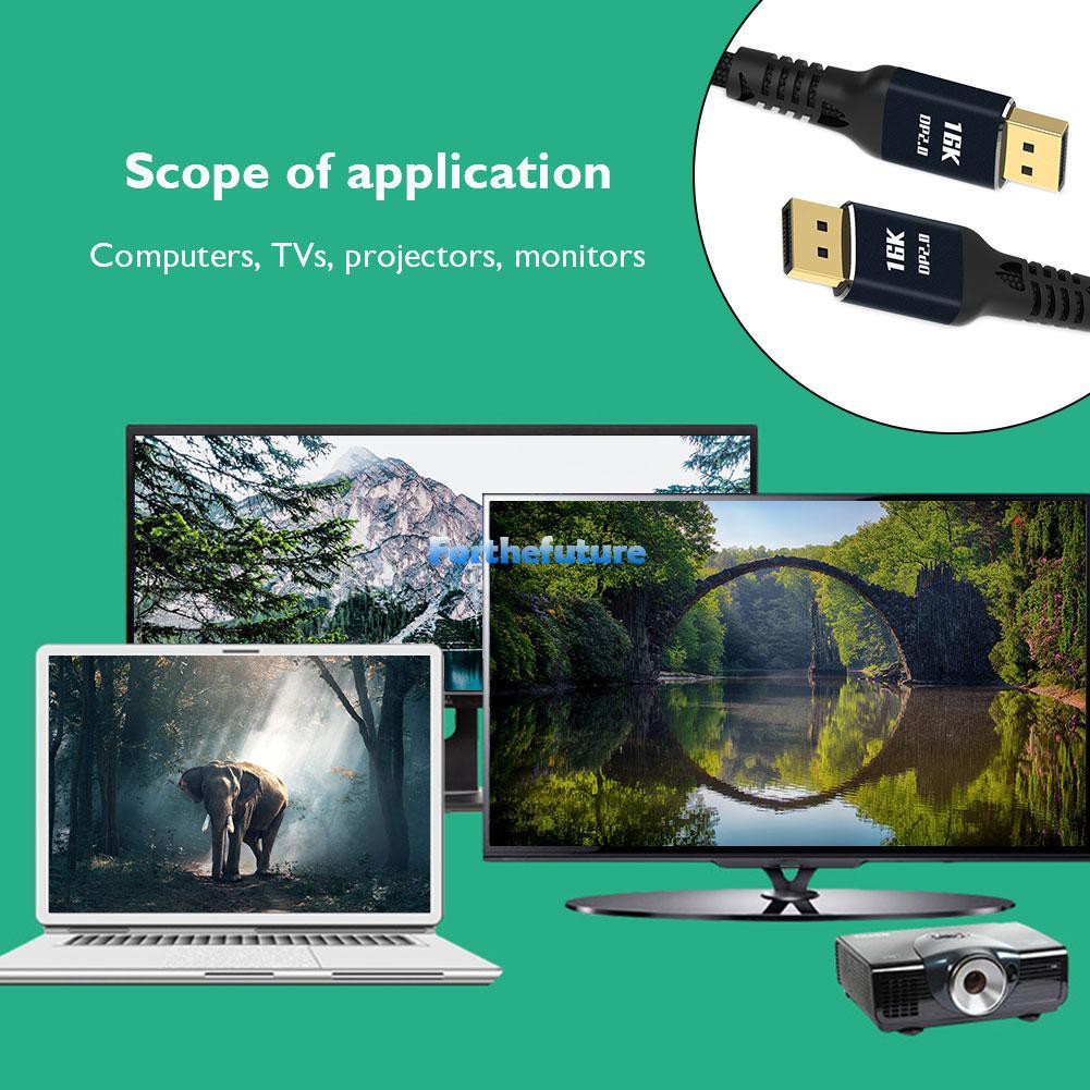 Dây Cáp Chuyển Đổi 16k 60hz 10k 60hz Hd Video Dp 2.0 | BigBuy360 - bigbuy360.vn