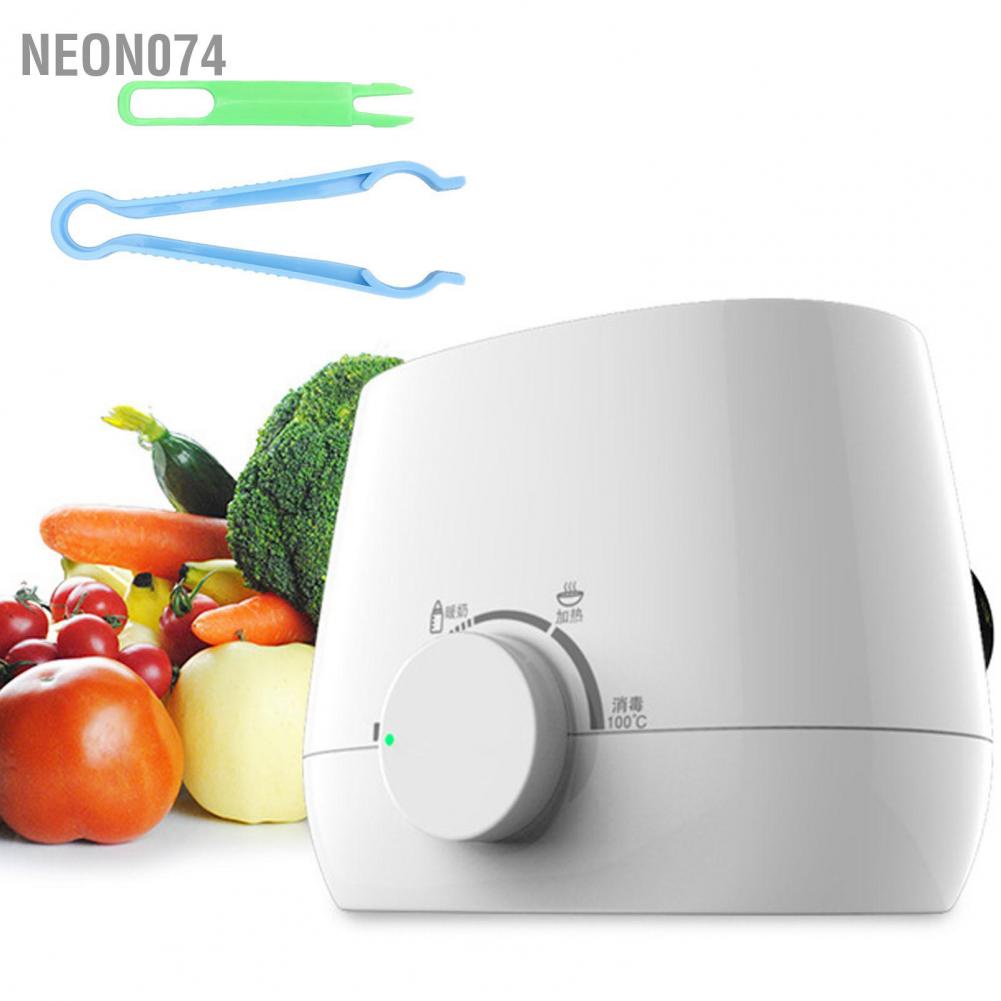 Neon074 Milk Bottle Warmer Fast 5 Minutes Heating Automatic Thermostat Function Mute Electrical Food for Tableware