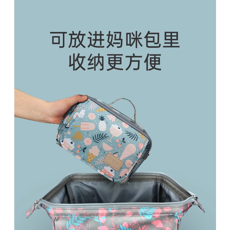 Túi Đựng Tã Ướt Đa Năng Cho Mẹ Và Bé