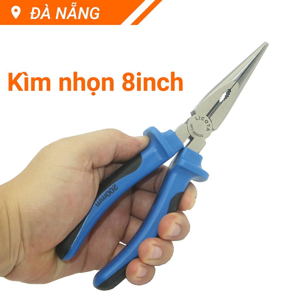 Kìm nhọn 8 inch/ 200mm Licota - APT - 36002CSL