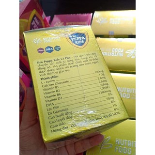 Siro Peppa Kids Plus ( mẫu mới L3 )