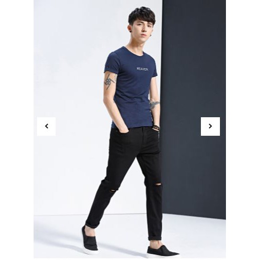 [BIG SIZE] Quần Jeans Nam, Vải Jean Co Dãn Nhẹ, Cực Thoải Mái Khi Mặc (3 Màu Đen, Rách, Xanh) | BigBuy360 - bigbuy360.vn