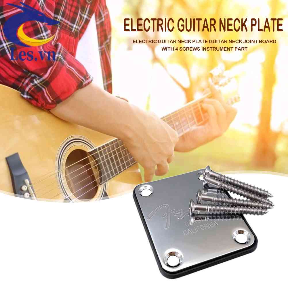 Tấm Đệm Cổ Đàn Guitar Điện Kèm 4 Vít Chuyên Dụng