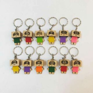 Móc khóa người gỗ Danbo 15k