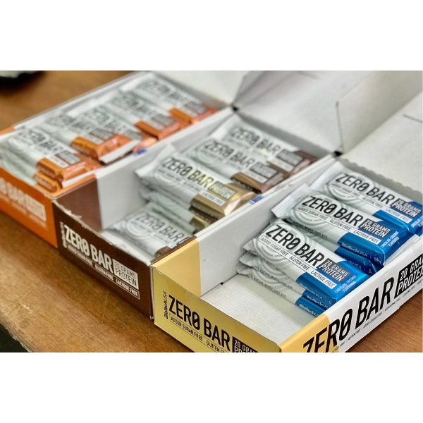 Thanh Protein Zero Bar BiotechUSA Hộp 20 Thanh