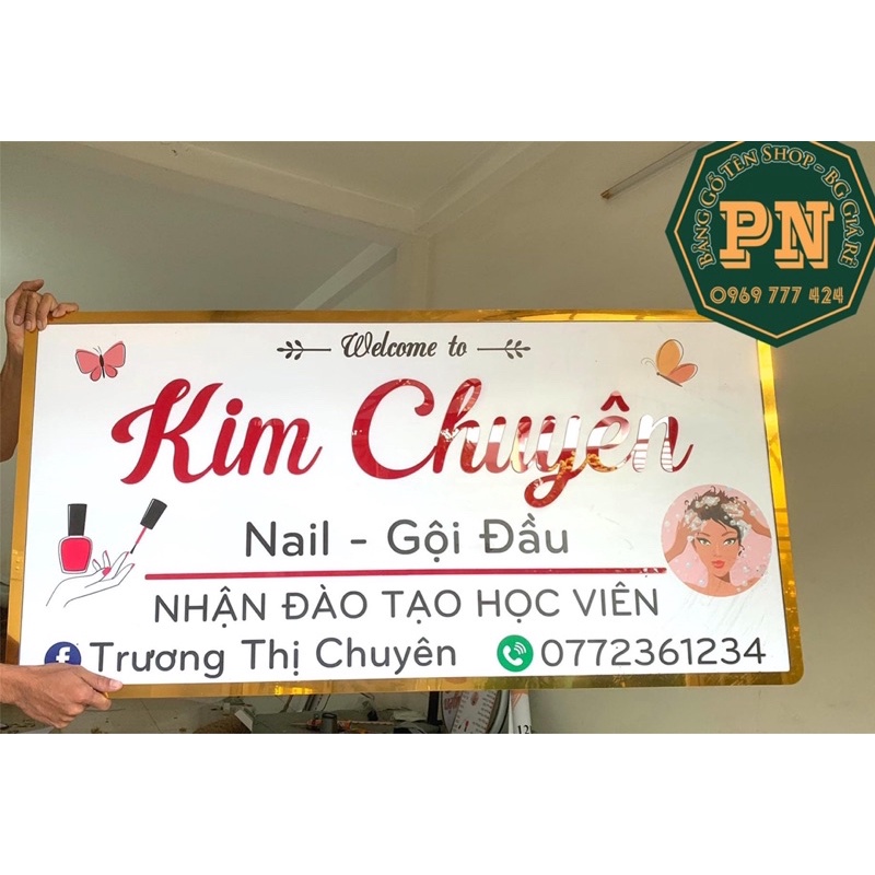 Bảng Hiệu Tên Shop Giá Rẻ TPHCM-Bảng Gỗ Tên Shop Theo Yêu Cầu-Thiết Kế Theo Phong Cách Mới Hot