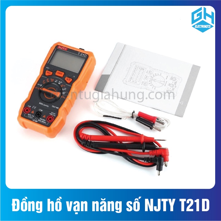 Đồng hồ vạn năng số NJTY T21D-Bảo Hành 12 tháng(MET0001)