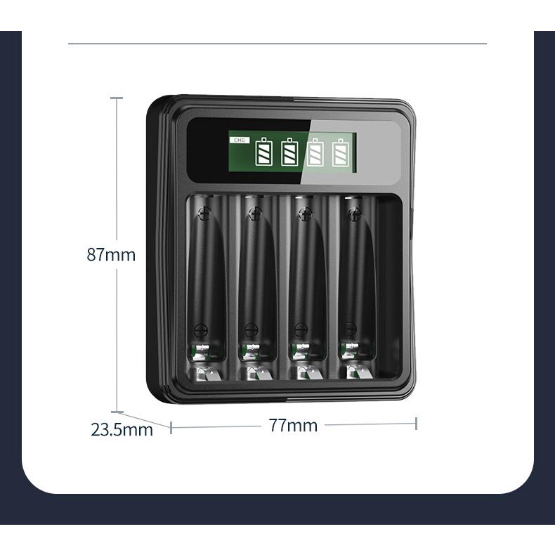 Pin Sạc AA AAA Doublepow Mới 2023 UKL575 Cho Micro, Loa, Chuột Vi Tính, Đồ Chơi, Đồng Hồ, Máy Ảnh, Đèn Flash