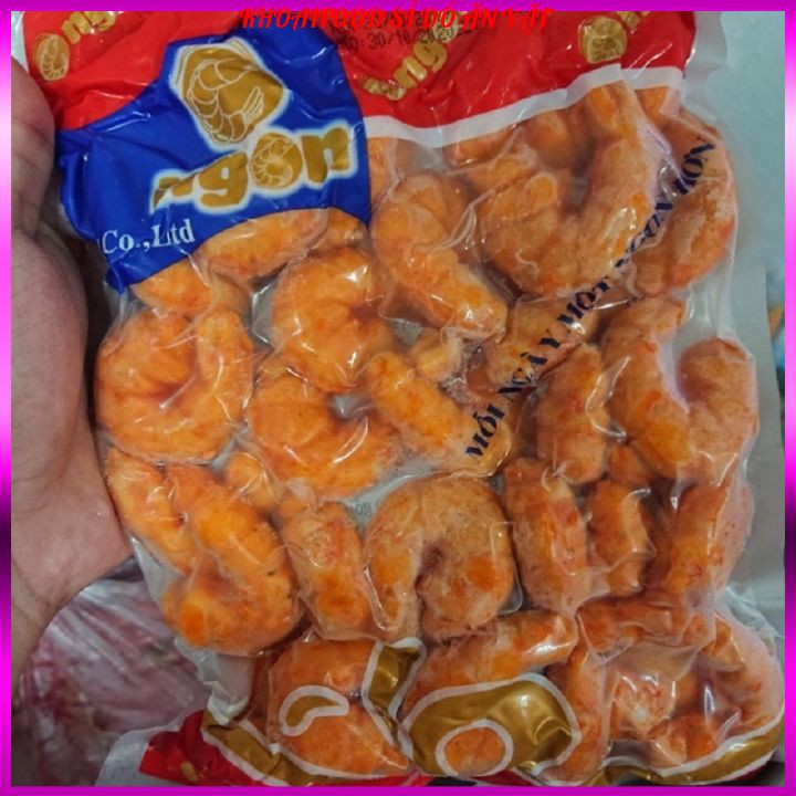 CHẢ TÔM ĐỊNH HÌNH ONGON viên chiên thả lẩu ăn vặt 500g | BigBuy360 - bigbuy360.vn