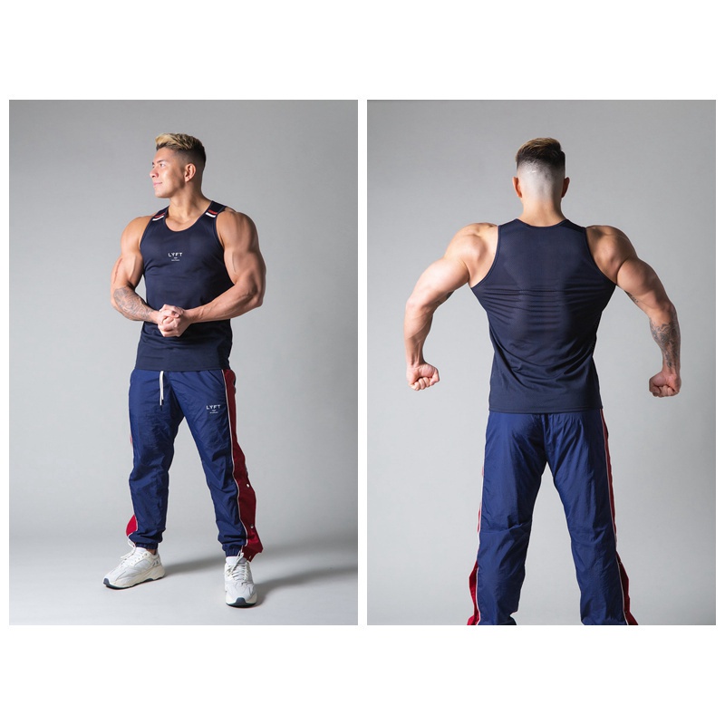[ GYMEN ] Áo Thun Ba Lỗ Thể Thao Nam Tank Top Áo Tập Gym Big Size Co Giãn Giữ Nhiệt Nhanh Khô Cao Cấp Vải Thoáng Thun Lạnh PE Co Giãn Thoải Mái Vận động Trẻ Trung Form Chuẩn Slimfit  Chuẩn Form Chạy Bộ Chuyên Thể Dục Bóng Rổ Cầu Lông Combat