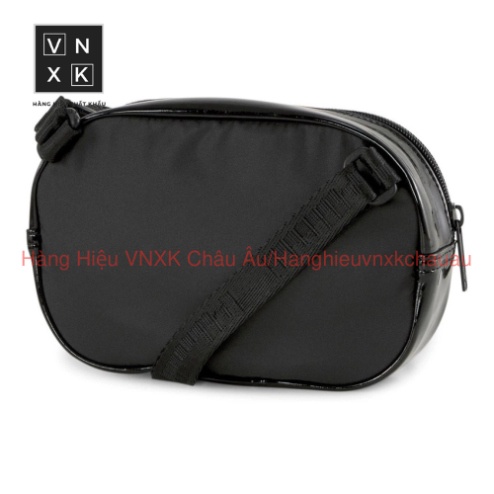 Túi đeo chéo, Túi Bao Tử DA PUMA Màu Đen - Hàng Xuất Xịn Check Code, Full Tem Tag0