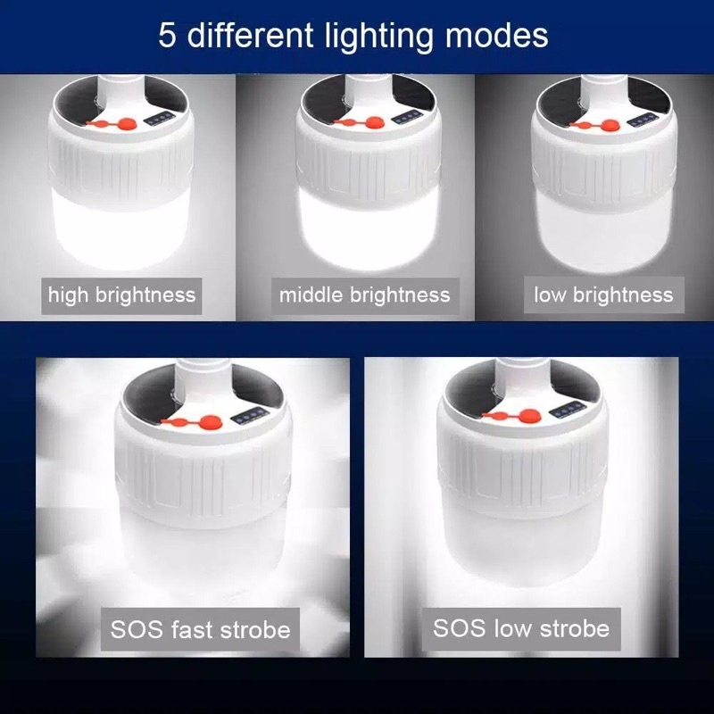Đèn cắm trại sử dụng năng lượng mặt trời 45W