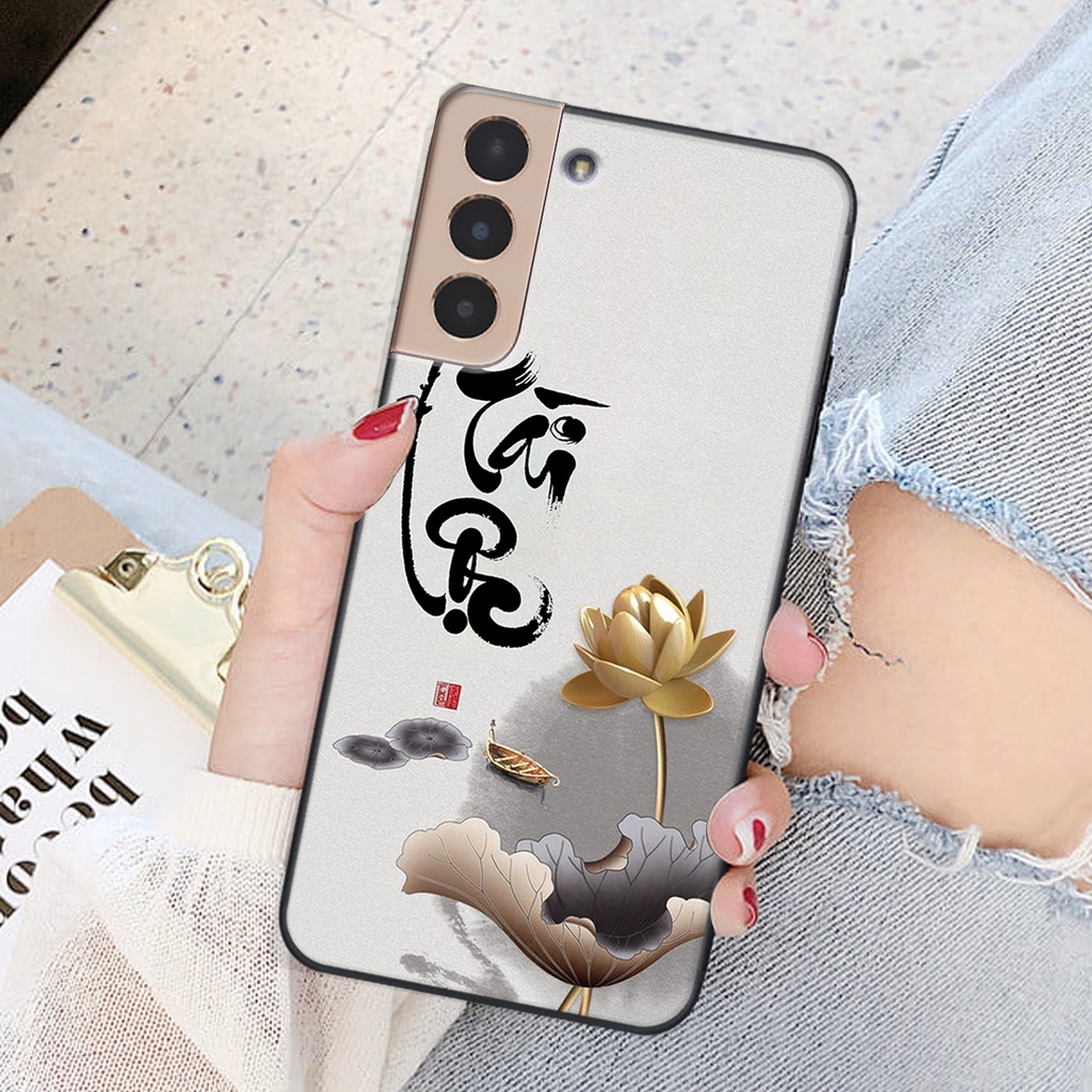 Ốp lưng Samsung Galaxy S21 / S21 PLUS / S21 FE in hình chữ tài chữ lộc, Cha Mẹ, bình an SIÊU ĐẸP