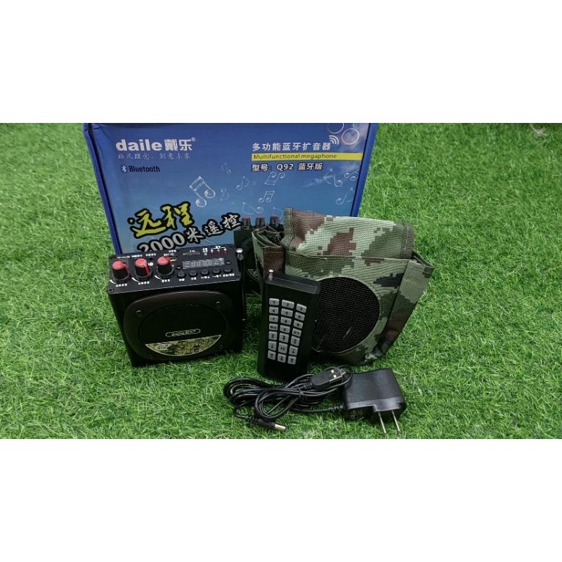 Loa  Daile Q92  Có Bluetooth TẶNG KÈM THẺ NHỚ 4G đủ tiếng chim thú